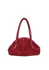 SUEDE SHOULDER BAG