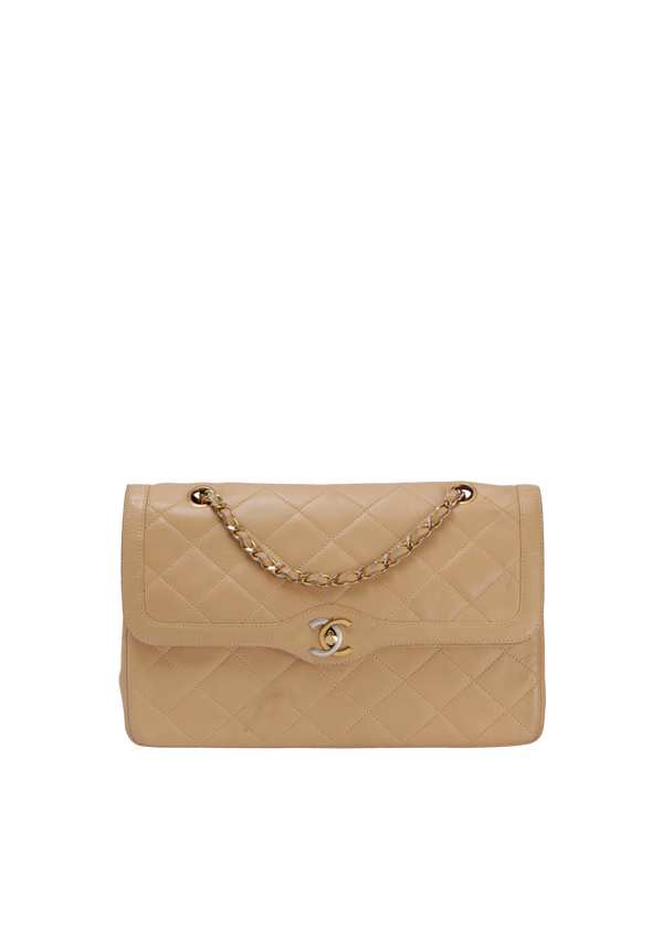 CC QUILTED FLAP BAG