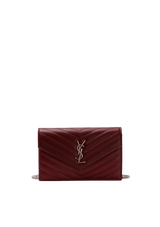 CASSANDRE ENVELOPE MATELASSÉ CHAIN WALLET