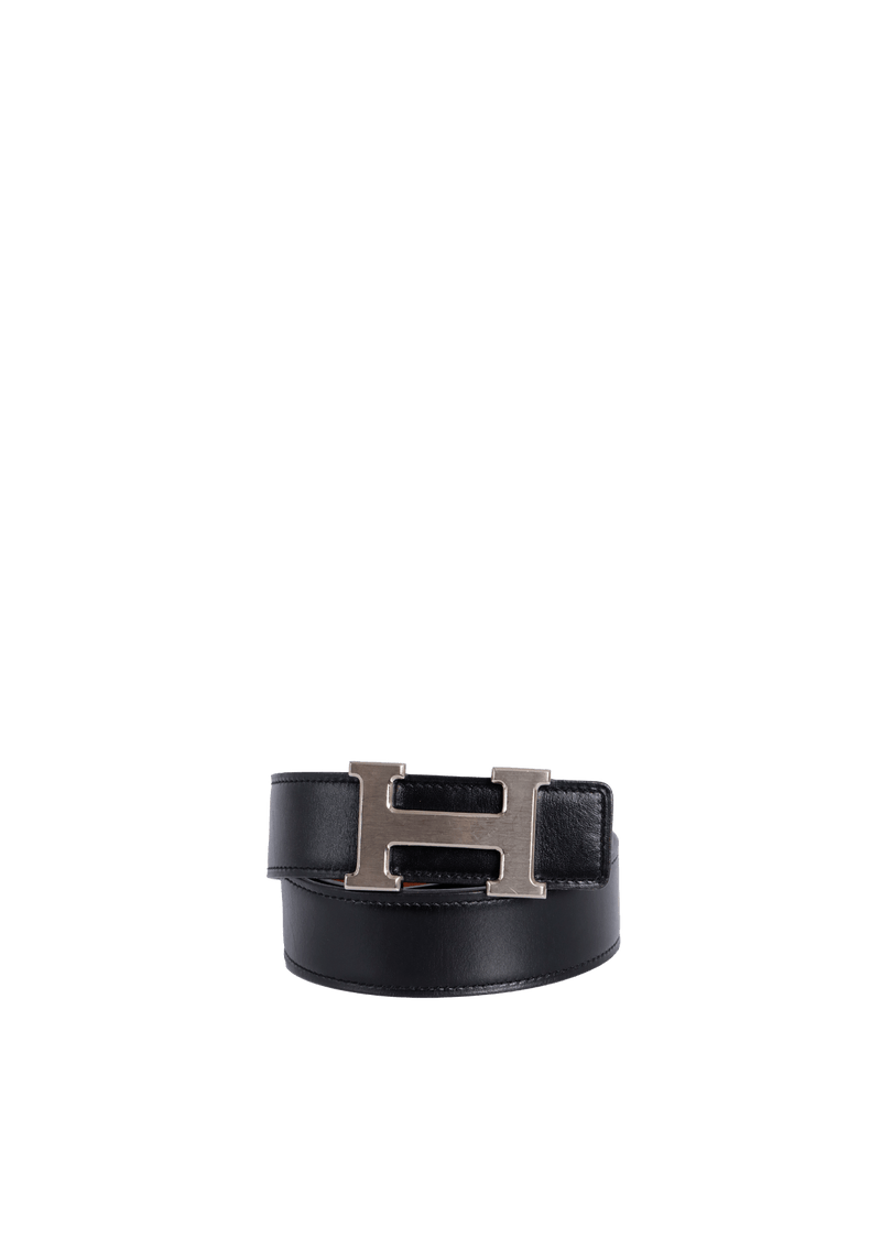 REVERSIBLE H BUCKLE BELT 85