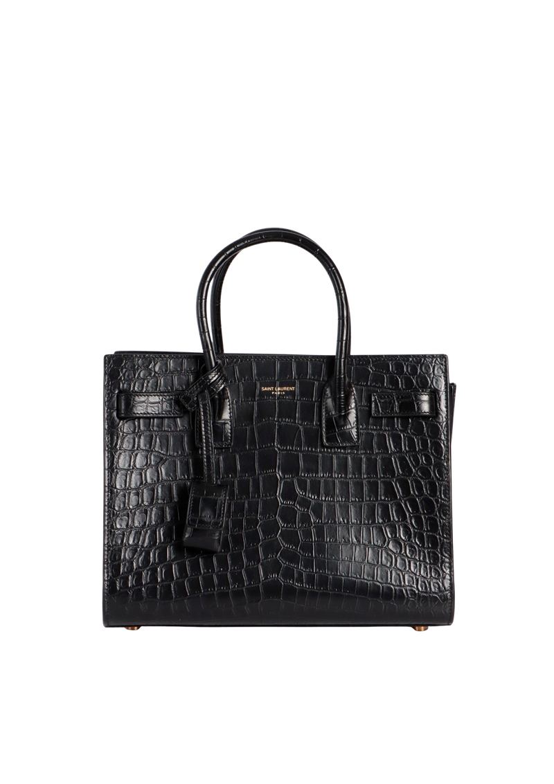 SAC DE JOUR BABY CROCODILE EMBOSSED