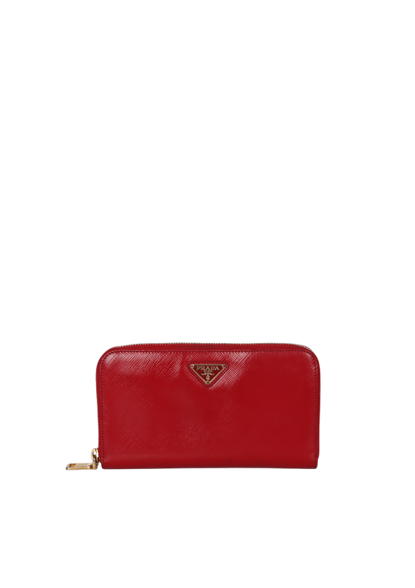 SAFFIANO ZIP AROUND WALLET