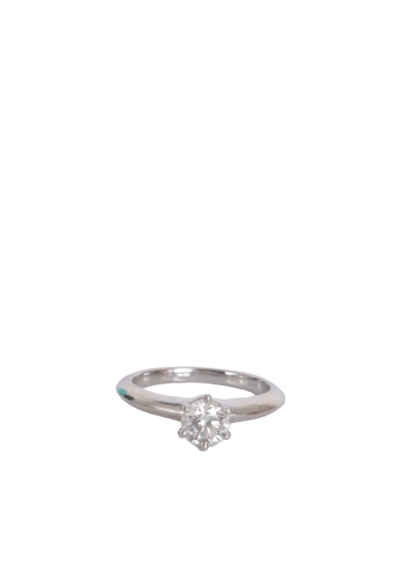 PLATINUM DIAMOND TIFFANY® SETTING ENGAGEMENT RING 0.72CT