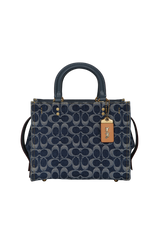 DENIM SIGNATURE ROGUE BAG 25