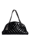 SMALL JUST MADEMOISELLE BOWLING BAG PATENT LEATHER