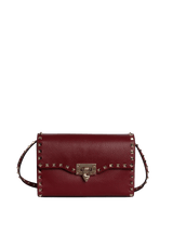 ROCKSTUD FLIP LOCK FLAP BAG