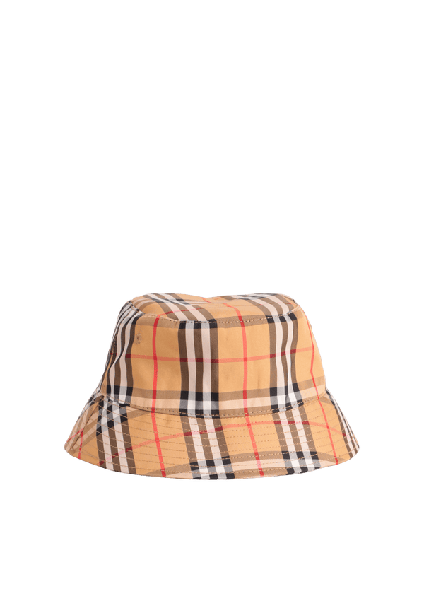 HOUSE CHECK BUCKET HAT