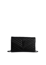 CASSANDRE ENVELOPE MATELASSÉ CHAIN WALLET