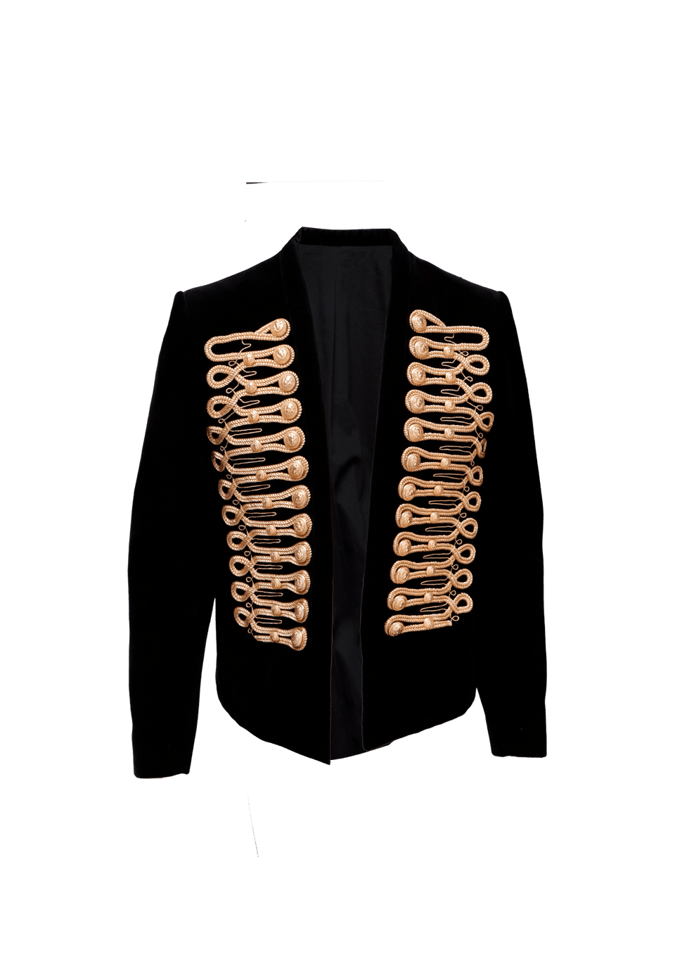 BALMAIN ジャケット 48 BLAZER BALMAIN VELVET BLAZER PRETO 48 ORIGINAL – Gringa