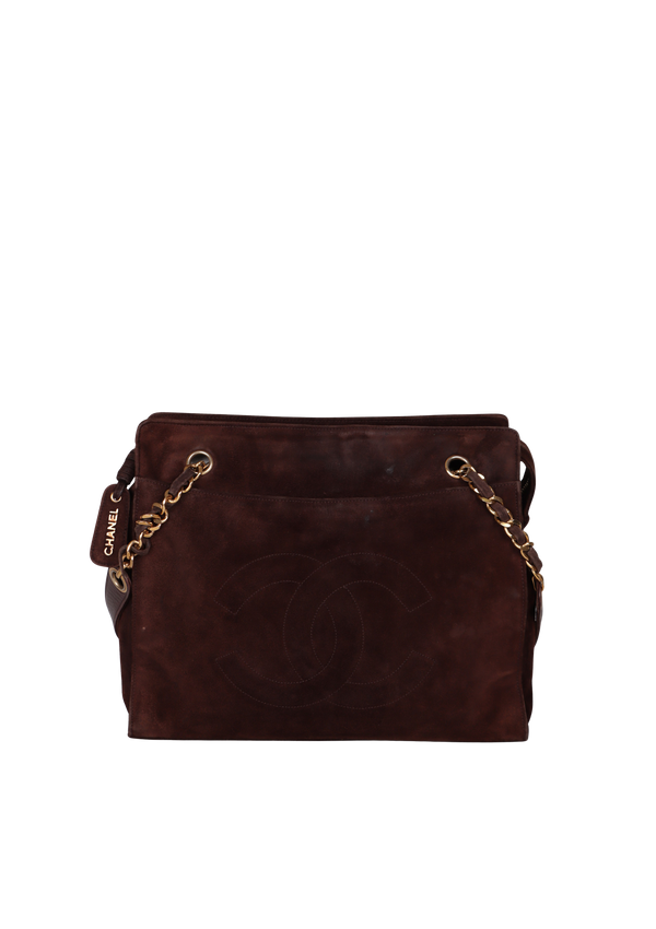 VINTAGE SUEDE CC TOTE