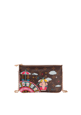 MONOGRAM VIVIENNE DOUBLE ZIP POCHETTE