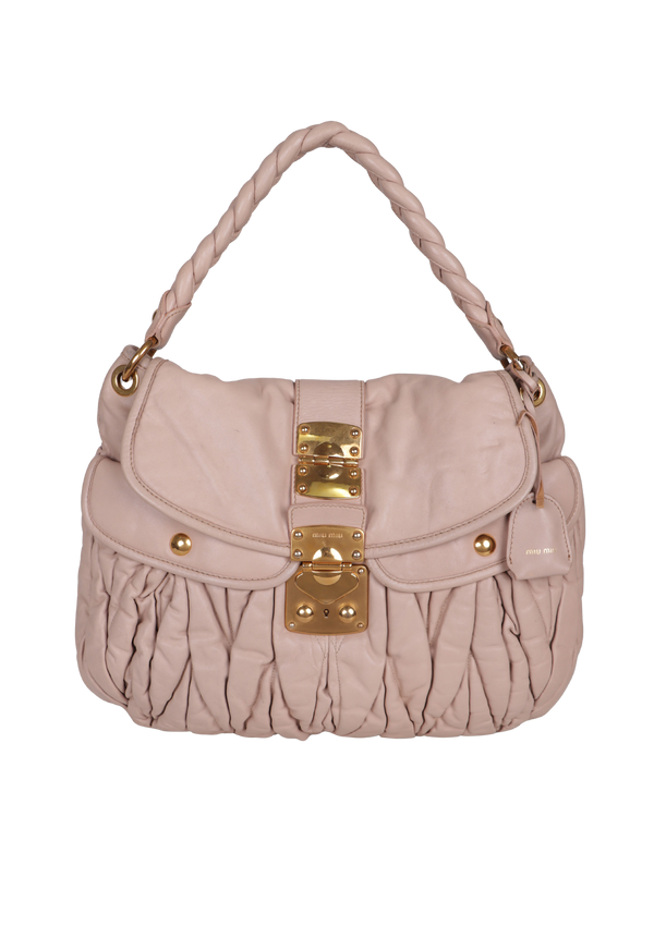 MATELASSE COFFER HOBO