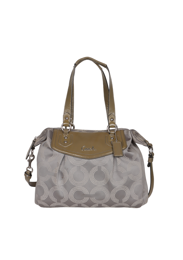 SIGNATURE ASHLEY SATCHEL BAG