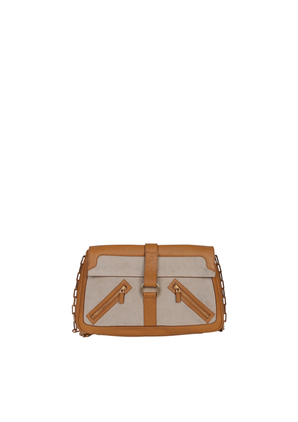 VINTAGE LEATHER SHOULDER BAG