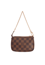 DAMIER ÉBÈNE MINI POCHETTE ACCESSOIRES