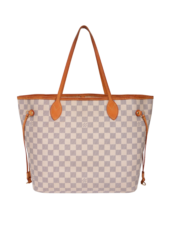 DAMIER AZUR NEVERFULL MM