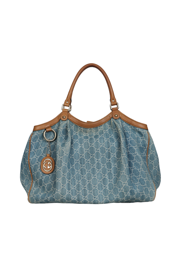 LARGE GG DENIM SUKEY