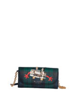 CREATURE TARTAN SHOULDER BAG