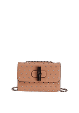 SMALL MISS BAMBOO STUDDED BAG