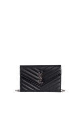 CASSANDRE ENVELOPE MATELASSÉ CHAIN WALLET