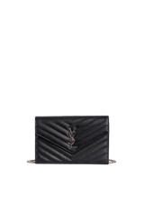 CASSANDRE ENVELOPE MATELASSÉ CHAIN WALLET