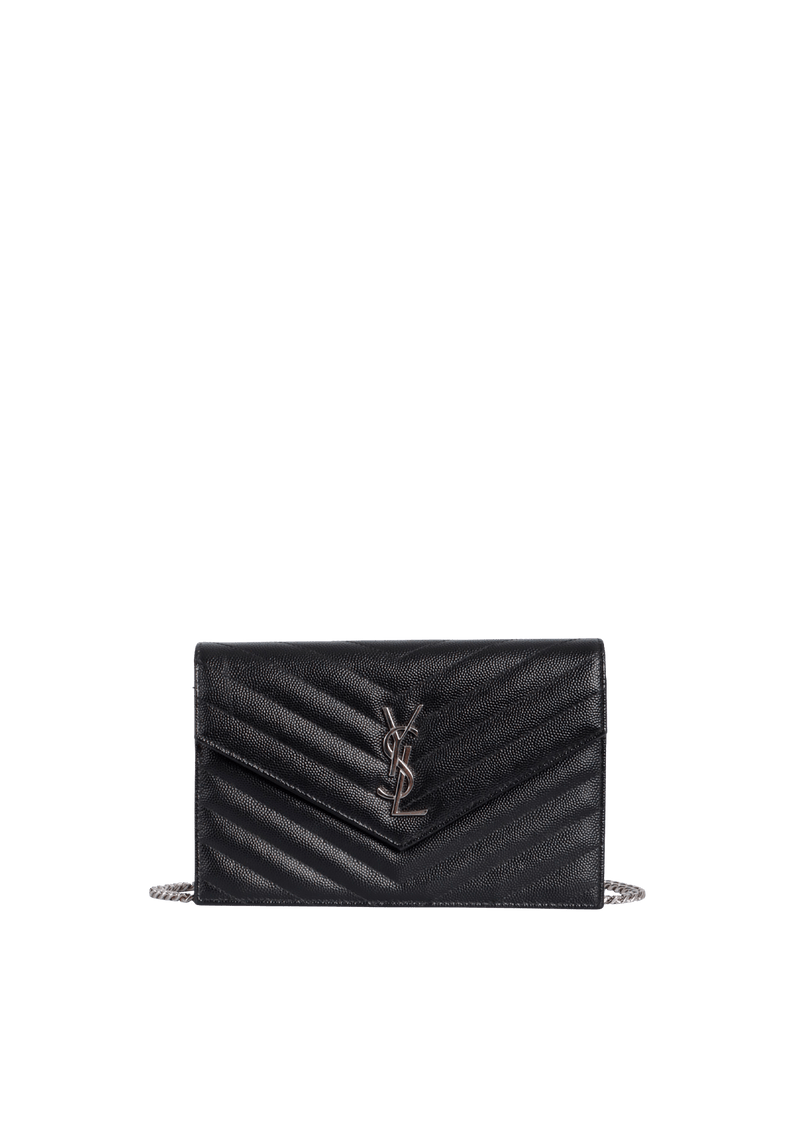 CASSANDRE ENVELOPE MATELASSÉ CHAIN WALLET