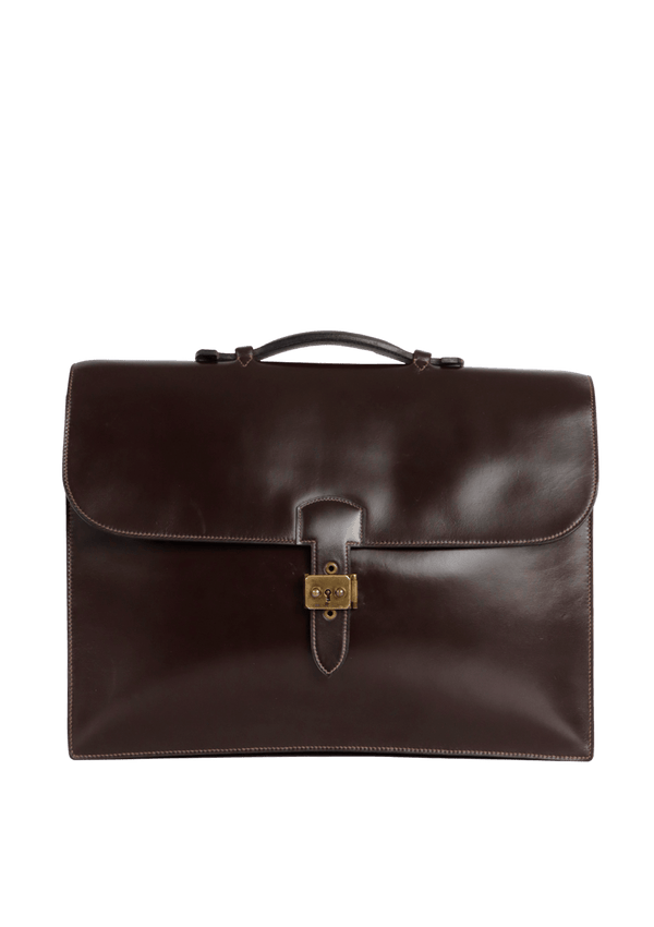 VINTAGE LEATHER BRIEFCASE