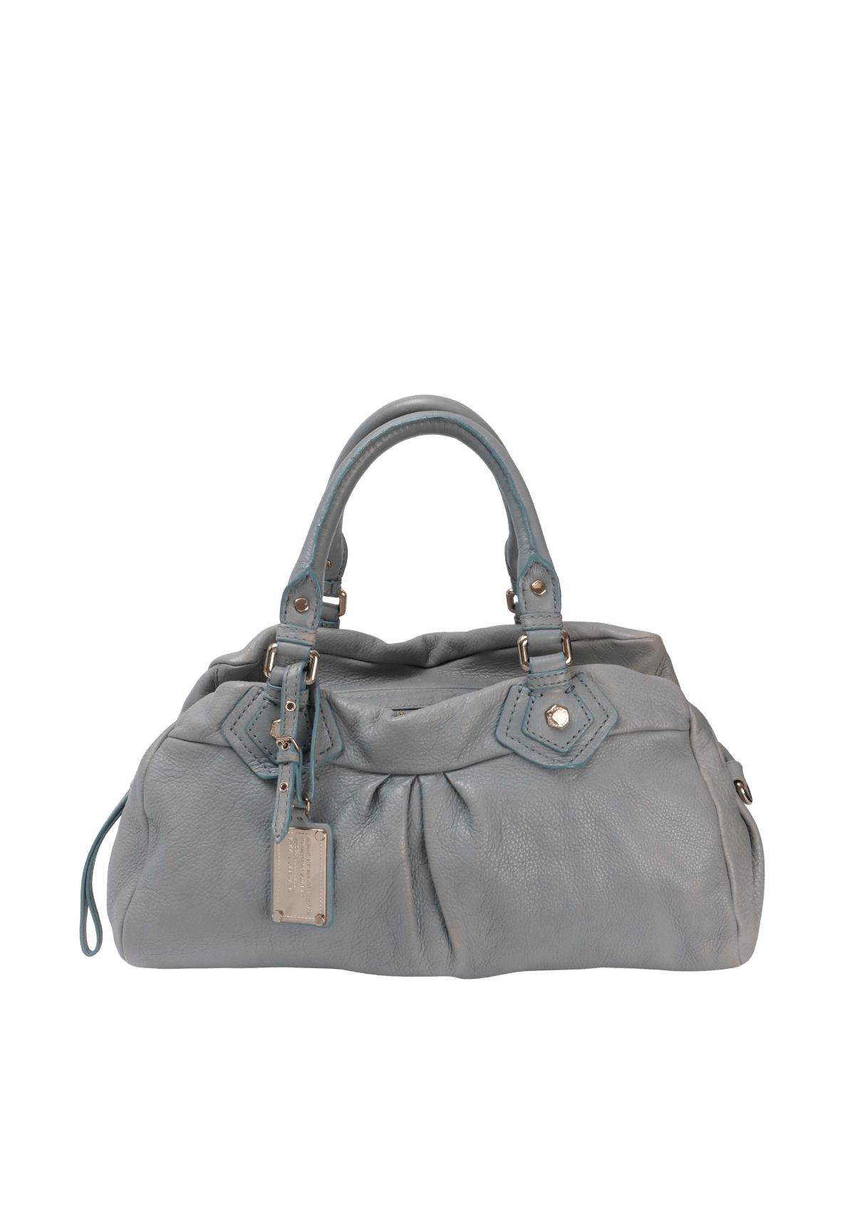 BOLSA MARC JACOBS CLASSIC Q BABY GROOVE AZUL ORIGINAL – Gringa