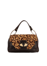 PONY HAIR VINTAGE SHOULDER BAG