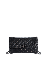 ROCKSTUD SPIKE WALLET ON CHAIN