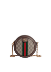 GG SUPREME OPHIDIA MINI ROUND BAG