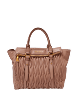 MATELASSE ZIP TOTE