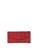 MONOGRAM EMPREINTE SARAH WALLET