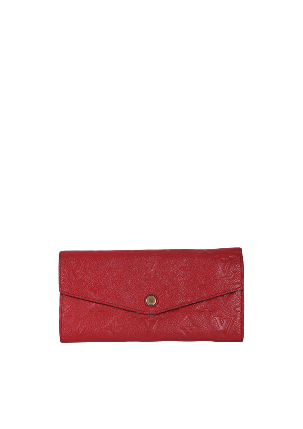 MONOGRAM EMPREINTE SARAH WALLET