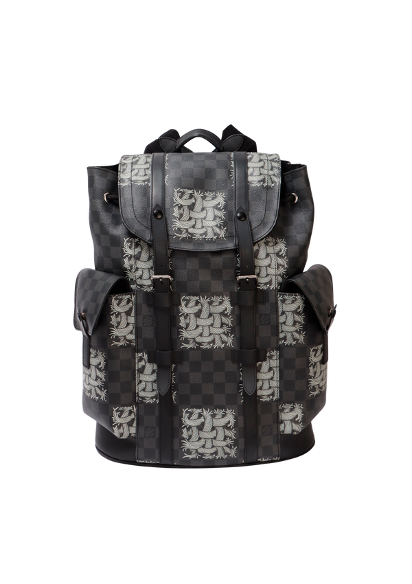 X CHRISTOPHER NEMETH DAMIER GRAPHITE ROPE CHRISTOPHER PM BACKPACK