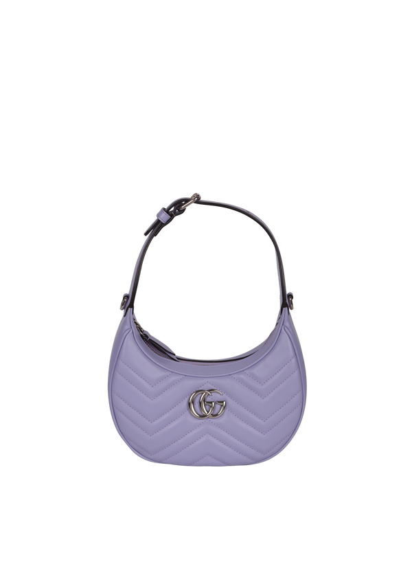 SMALL GG MARMONT HALF-MOON BAG