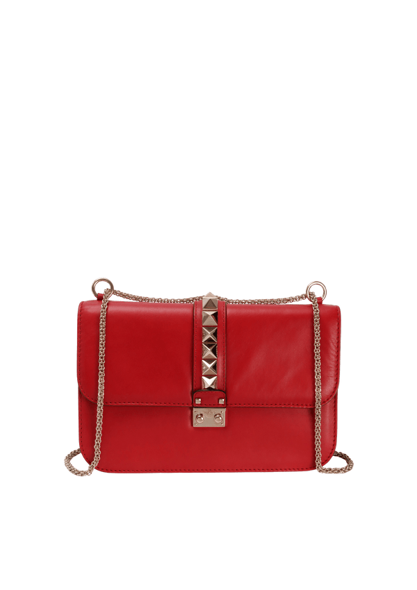 LARGE GLAM LOCK BAG