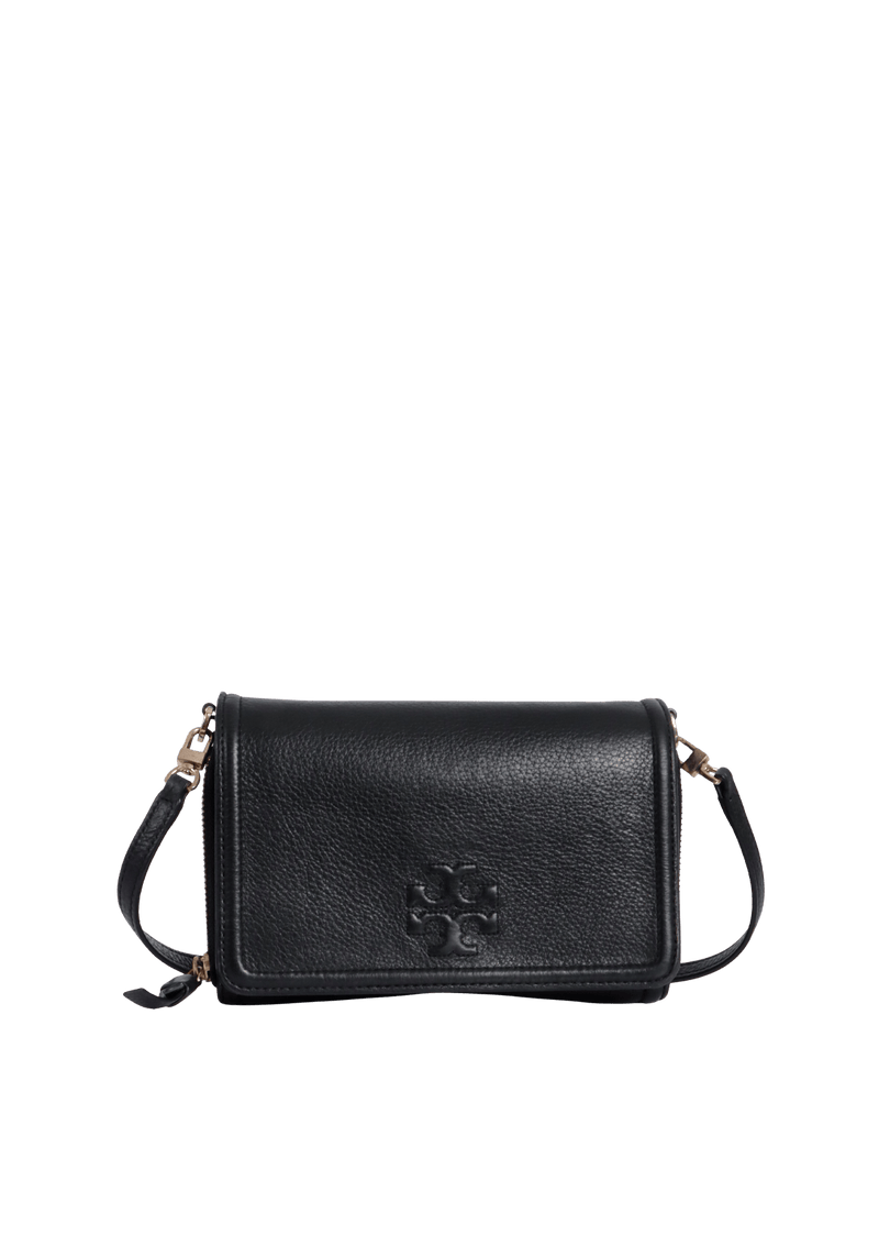 LEATHER FLAP BAG