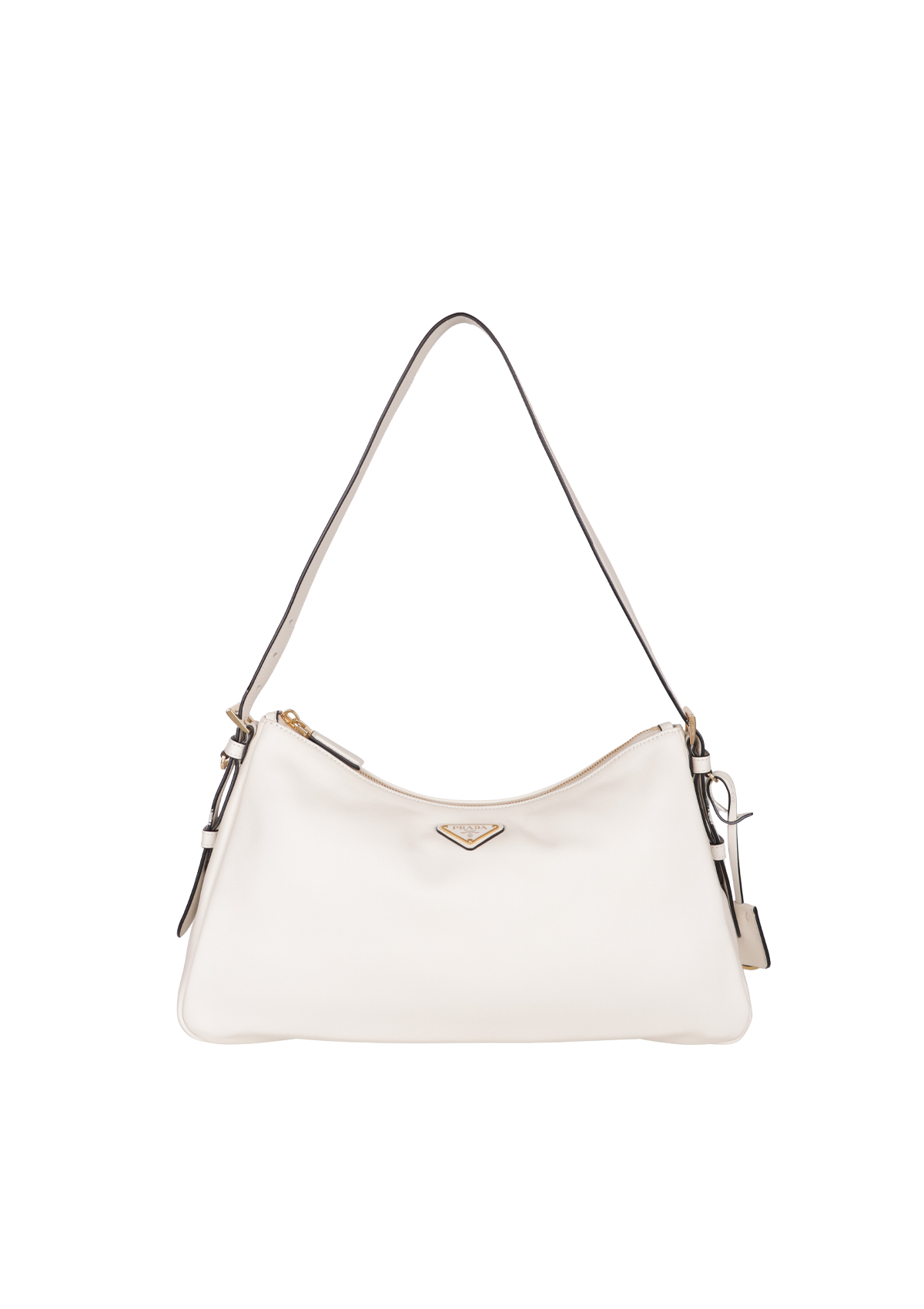 BOLSA PRADA MEDIUM AIMÉE SHOULDER BAG BRANCO ORIGINAL – Gringa