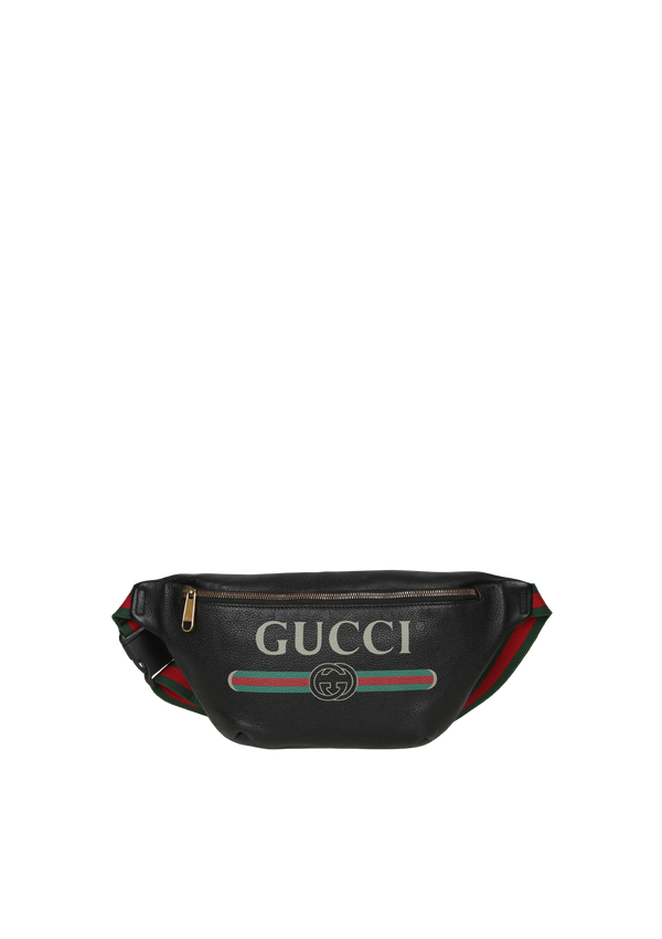 LOGO PRINT BELT BAG