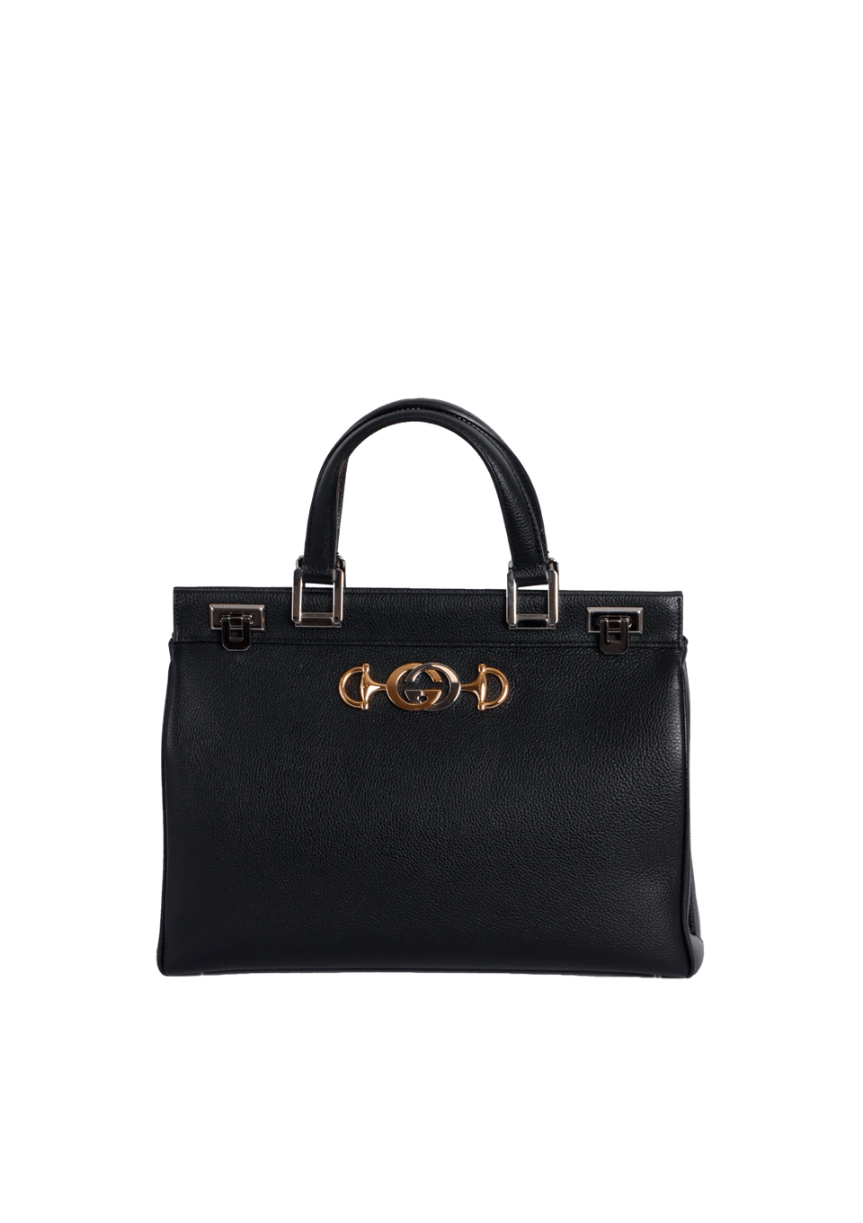 BOLSA GUCCI SMALL ZUMI TOP BAG PRETO ORIGINAL – Gringa