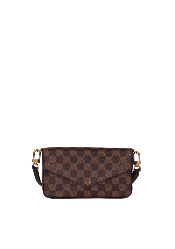 DAMIER ÉBÈNE POCHETTE FÉLICIE