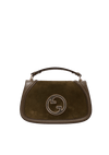 SUEDE BLONDIE LARGE TOP HANDLE BAG