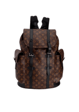 MONOGRAM MACASSAR CHRISTOPHER PM BACKPACK