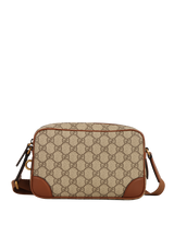GG SUPREME EMBLEM CROSSBODY BAG