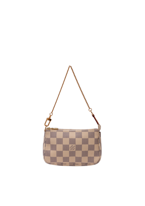 DAMIER AZUR POCHETTE ACCESSOIRES MINI