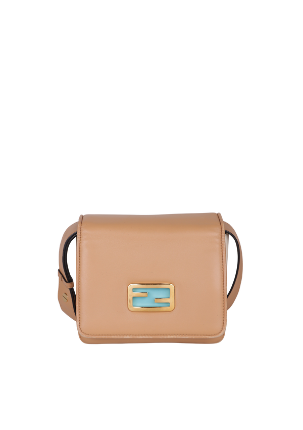 LEATHER ID SHOULDER BAG