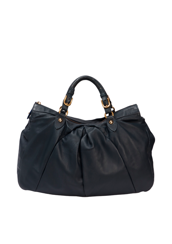 LEATHER SHOULDER BAG