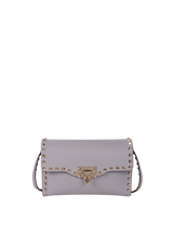 ROCKSTUD FLIPLOCK CROSSBODY BAG