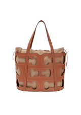DOMA INSIGNIA CUT OUT BUCKET BAG